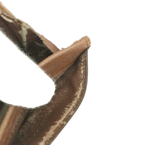 186152BO (L1) Louis Vuitton Wallet Coin Case Porte Monnaie Plat Brown Monogram - Picture 8 of 9